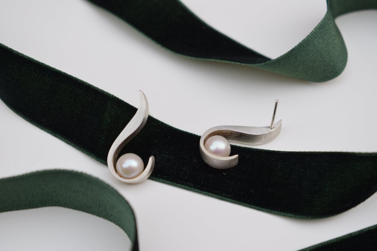 Inner Strength Pearl Earrings - SunTouch Jewelry