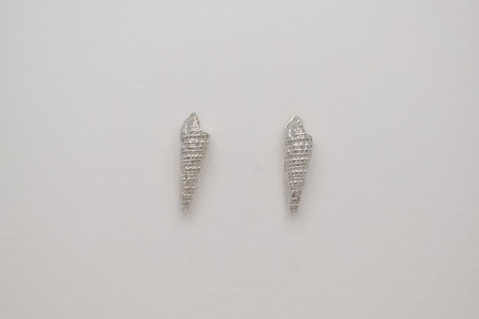 Spiral Shell Stud Earrings - SunTouch Jewelry