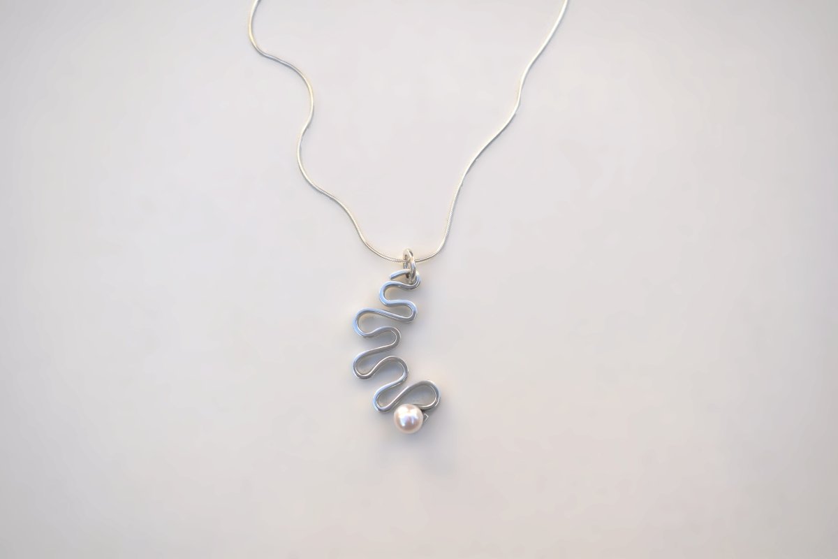 Windswept Pearl Pendant - SunTouch Jewelry