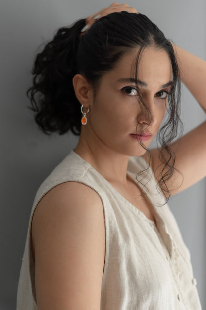 Halo Hoop Earrings
