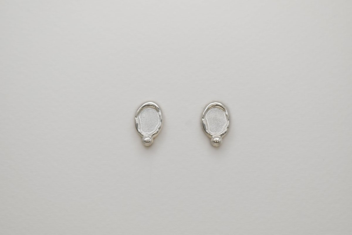 Halo Stud Earrings with Diamond - SunTouch Jewelry