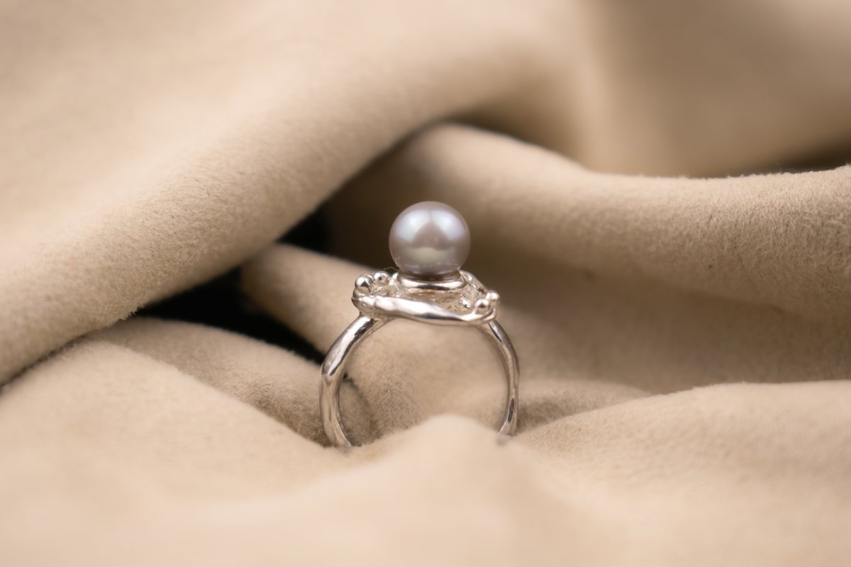 Pearl Nest Ring - SunTouch Jewelry