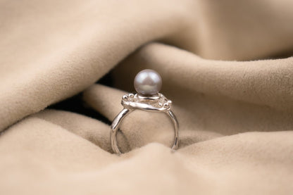 Pearl Nest Ring - SunTouch Jewelry