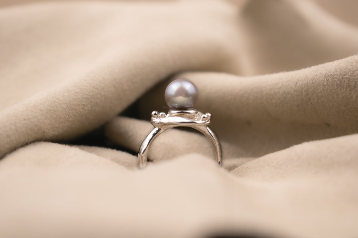 Pearl Nest Ring - SunTouch Jewelry