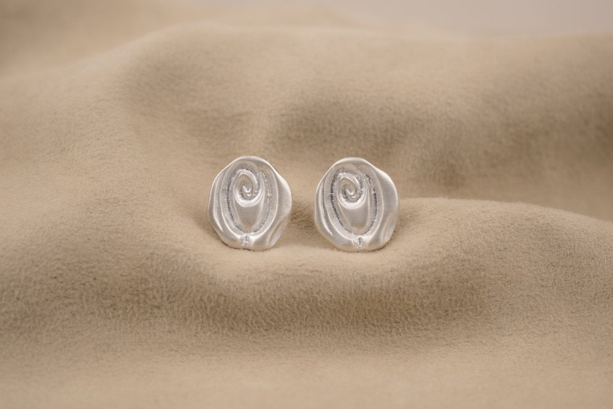 Rosette Stud Earrings - SunTouch Jewelry