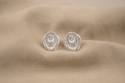 Rosette Stud Earrings - SunTouch Jewelry