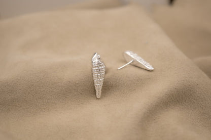 Spiral Shell Stud Earrings - SunTouch Jewelry