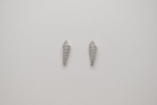 Spiral Shell Stud Earrings - SunTouch Jewelry