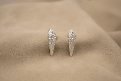 Spiral Shell Stud Earrings - SunTouch Jewelry