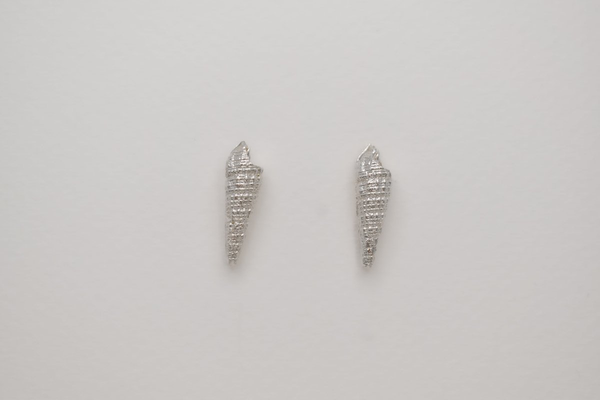 Spiral Shell Stud Earrings - SunTouch Jewelry