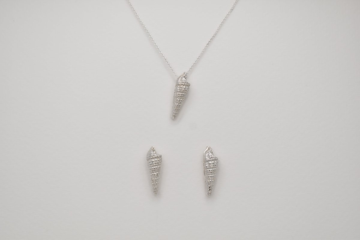 Spiral Shell Stud Earrings - SunTouch Jewelry