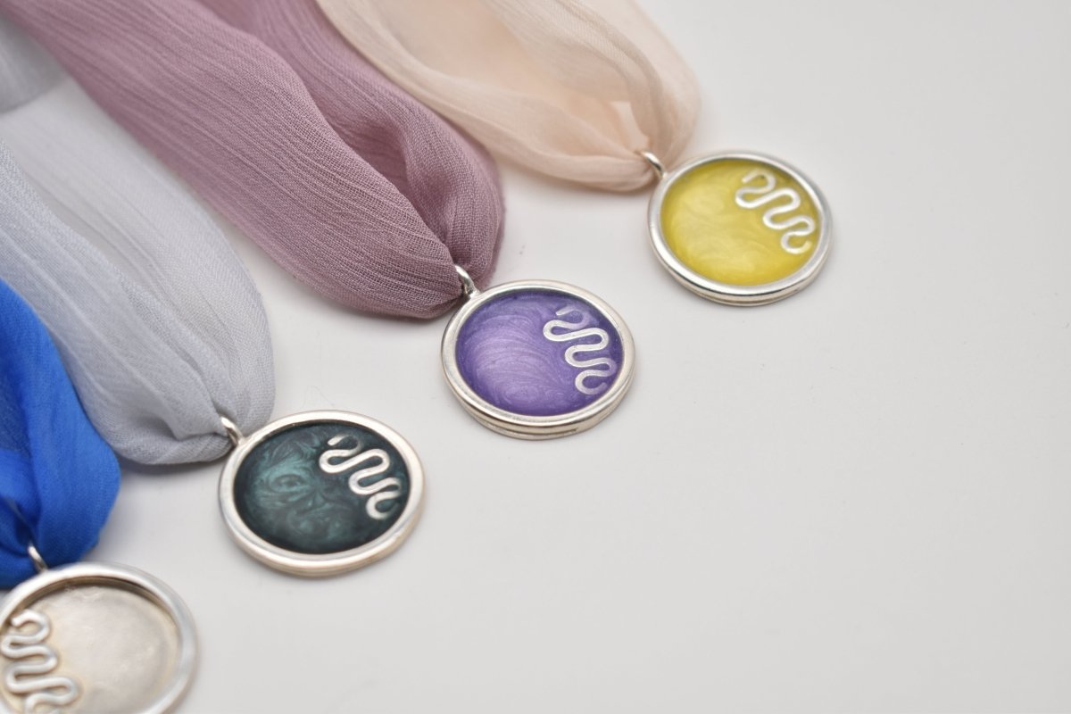 Tide Trace Resin Pendant - SunTouch Jewelry