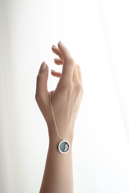 Tide Trace Resin Pendant - SunTouch Jewelry