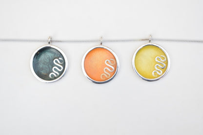 Tide Trace Resin Pendant - SunTouch Jewelry