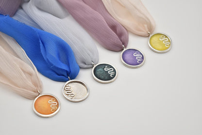 Tide Trace Resin Pendant - SunTouch Jewelry