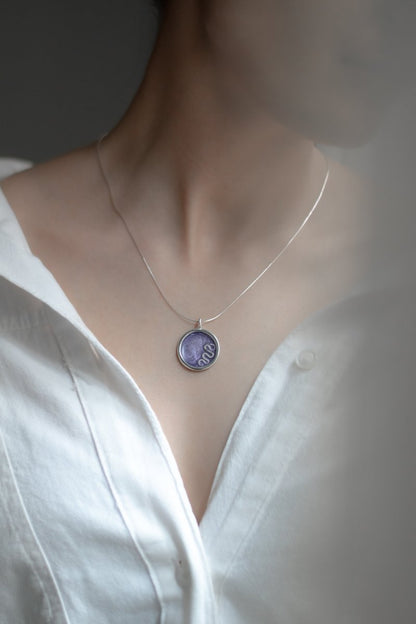 Tide Trace Resin Pendant - SunTouch Jewelry