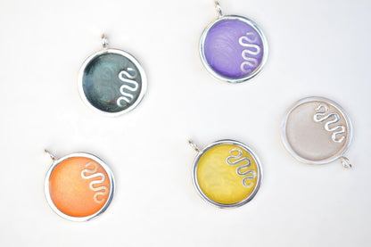 Tide Trace Resin Pendant - SunTouch Jewelry