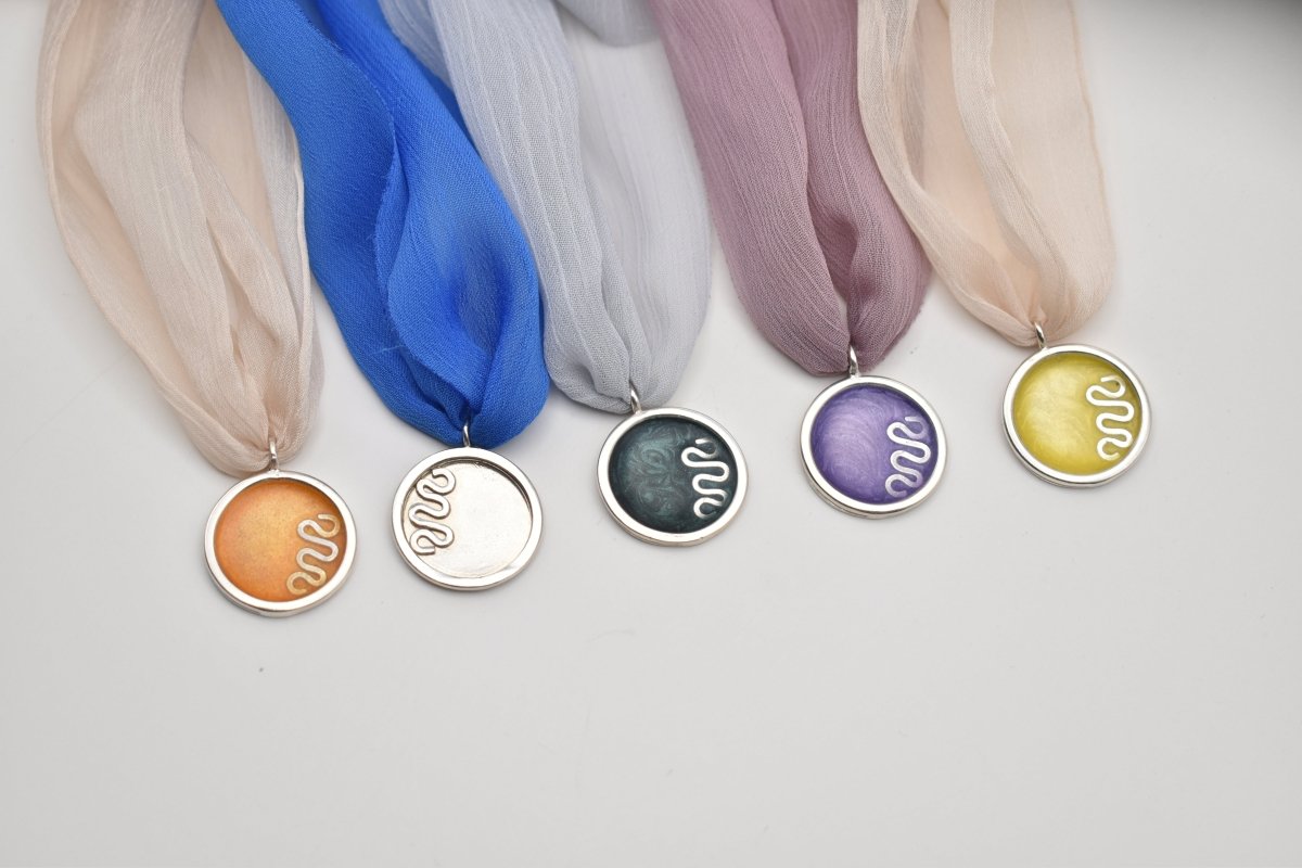 Tide Trace Resin Pendant - SunTouch Jewelry
