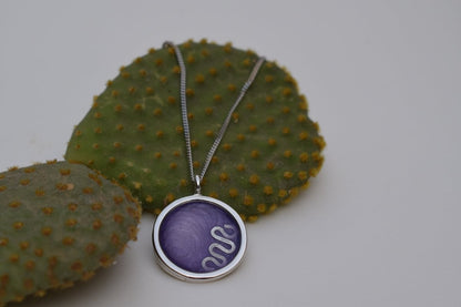 Tide Trace Resin Pendant - SunTouch Jewelry